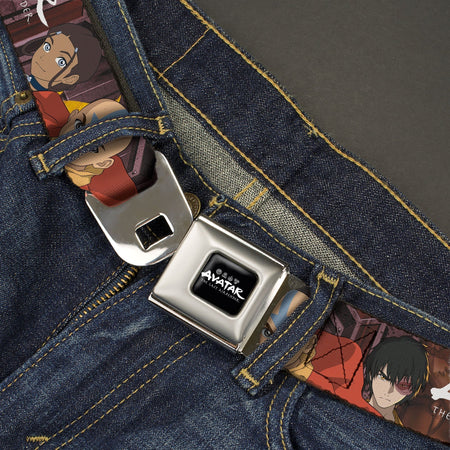 Avatar: The Last Airbender Group Pose Graphic Seatbelt Belt - Paramount Shop