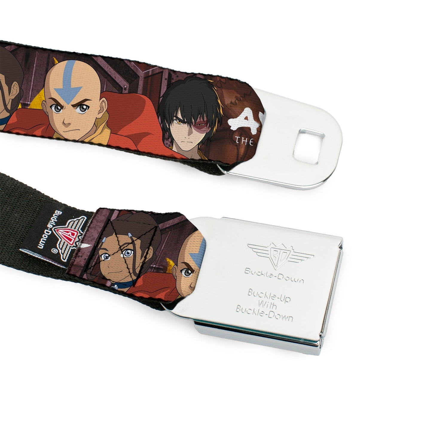 Avatar: The Last Airbender Group Pose Graphic Seatbelt Belt - Paramount Shop