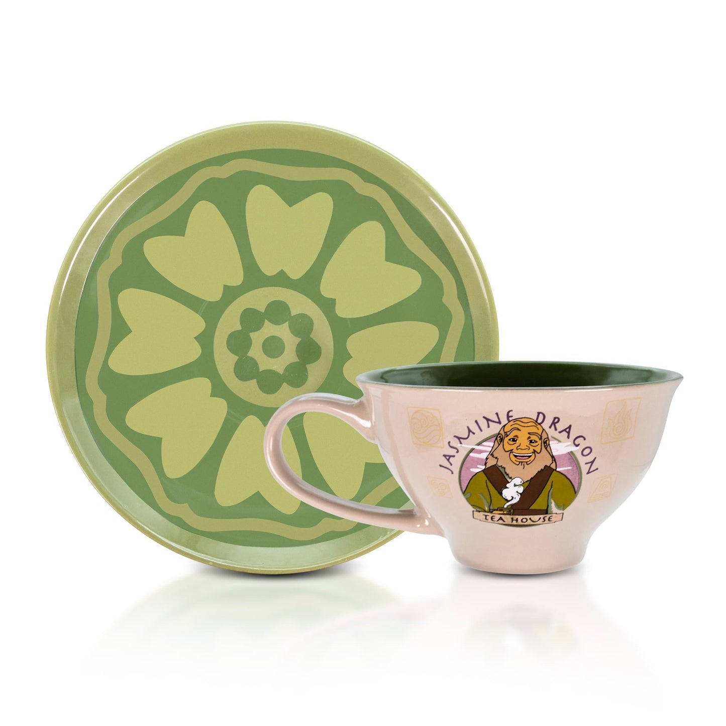 Avatar: The Last Airbender Jasmine Dragon Teacup and Saucer Set - Paramount Shop