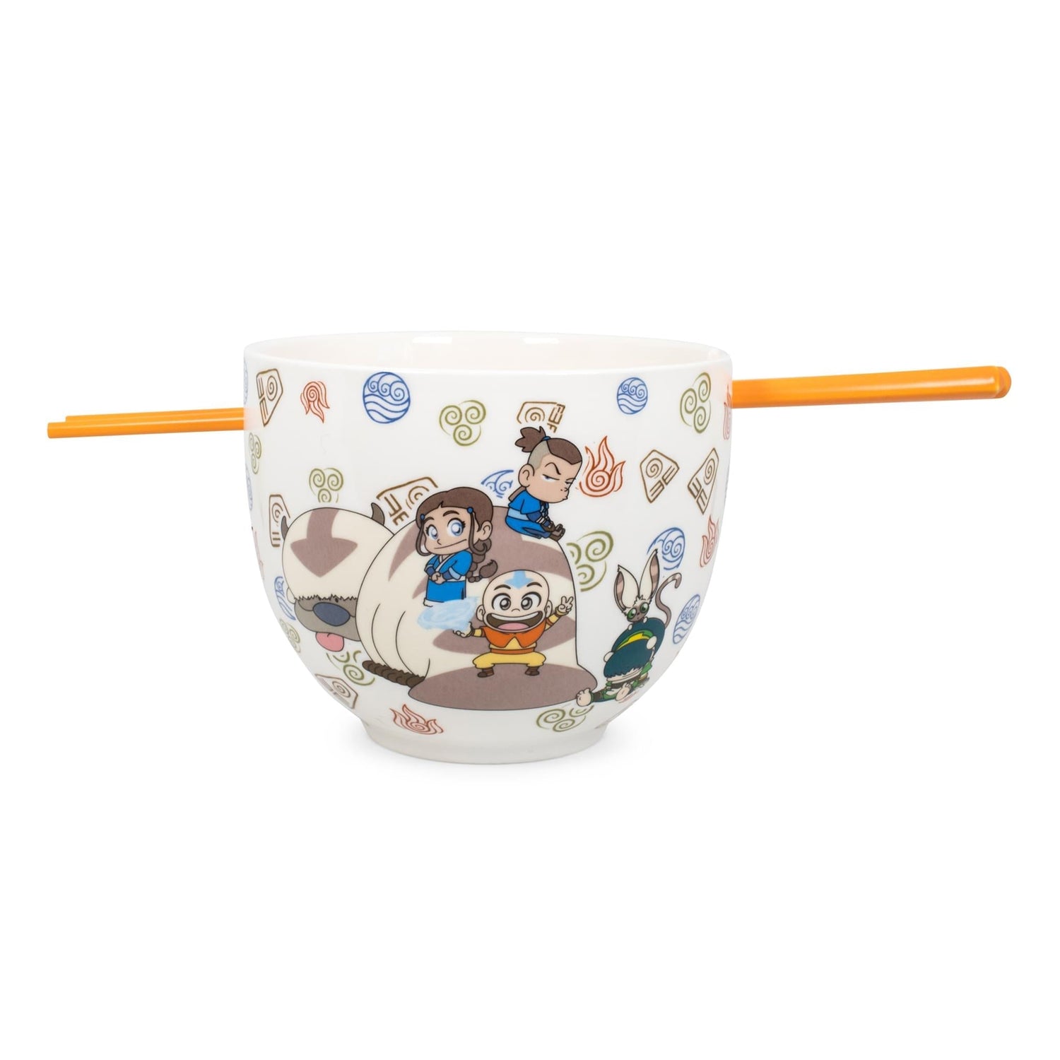 Avatar: The Last Airbender Team Avatar Chibi Ramen Bowl Set