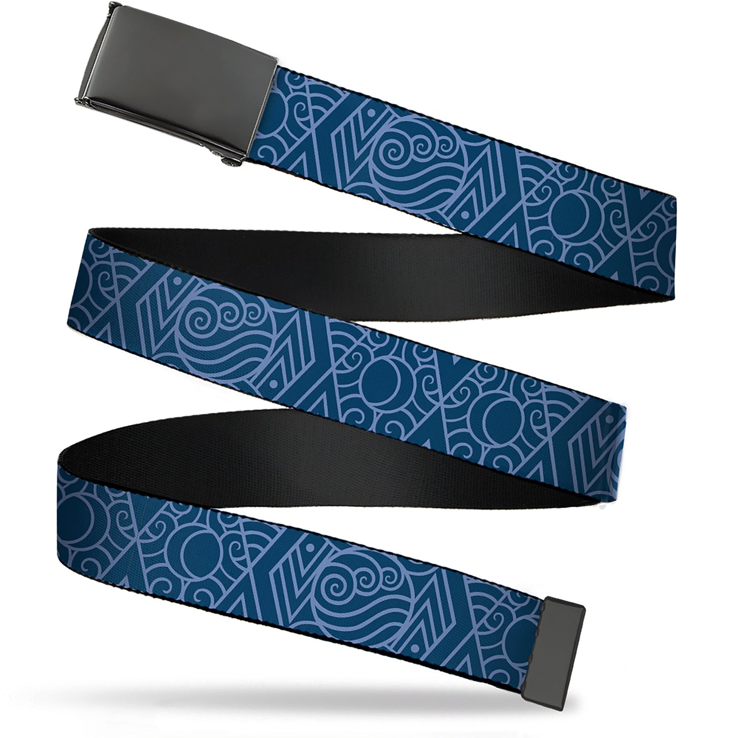 Avatar: The Last Airbender Water Element Blue Web Belt - Paramount Shop