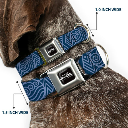 Avatar The Last Airbender Water Element Seatbelt Buckle Collar - Paramount Shop