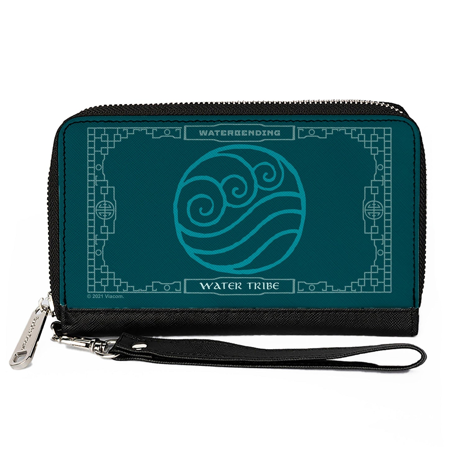 Avatar: The Last Airbender Water Tribe Icon Zip Around Clutch Wallet - Paramount Shop