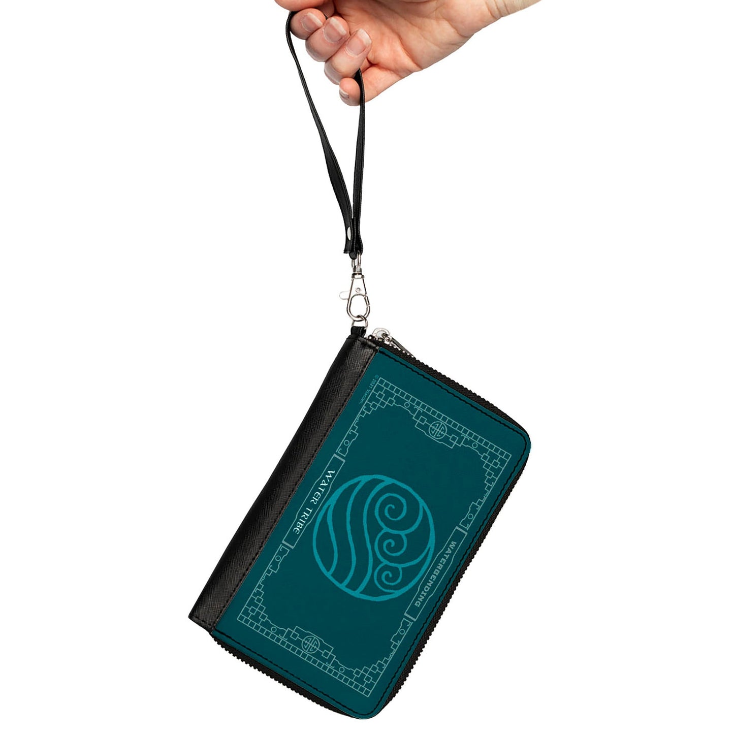 Avatar: The Last Airbender Water Tribe Icon Zip Around Clutch Wallet - Paramount Shop