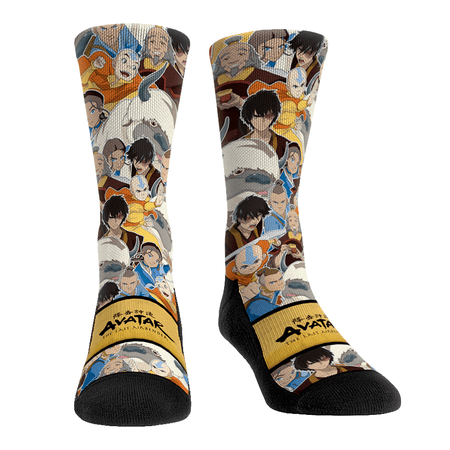 Avatar: The Last Airbender x Rock 'Em Socks Stacked Characters Socks - Paramount Shop