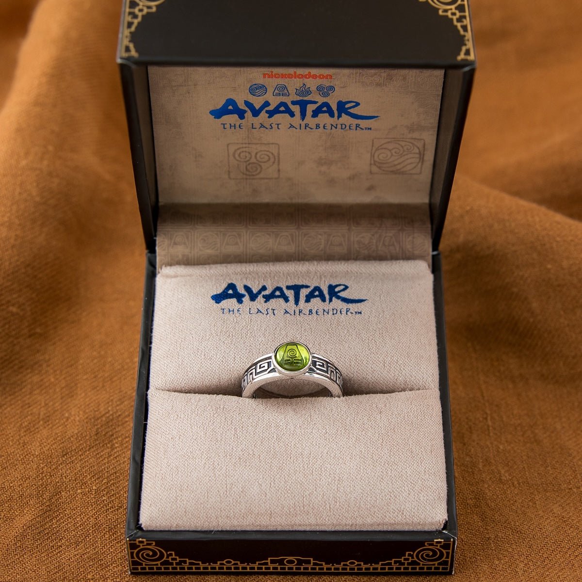 Avatar: The Last Airbender x RockLove Earthbender Spinner Ring - Paramount Shop