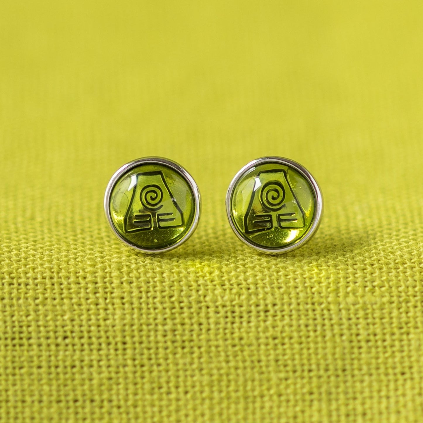 Avatar: The Last Airbender x RockLove Earthbender Stud Earrings - Paramount Shop