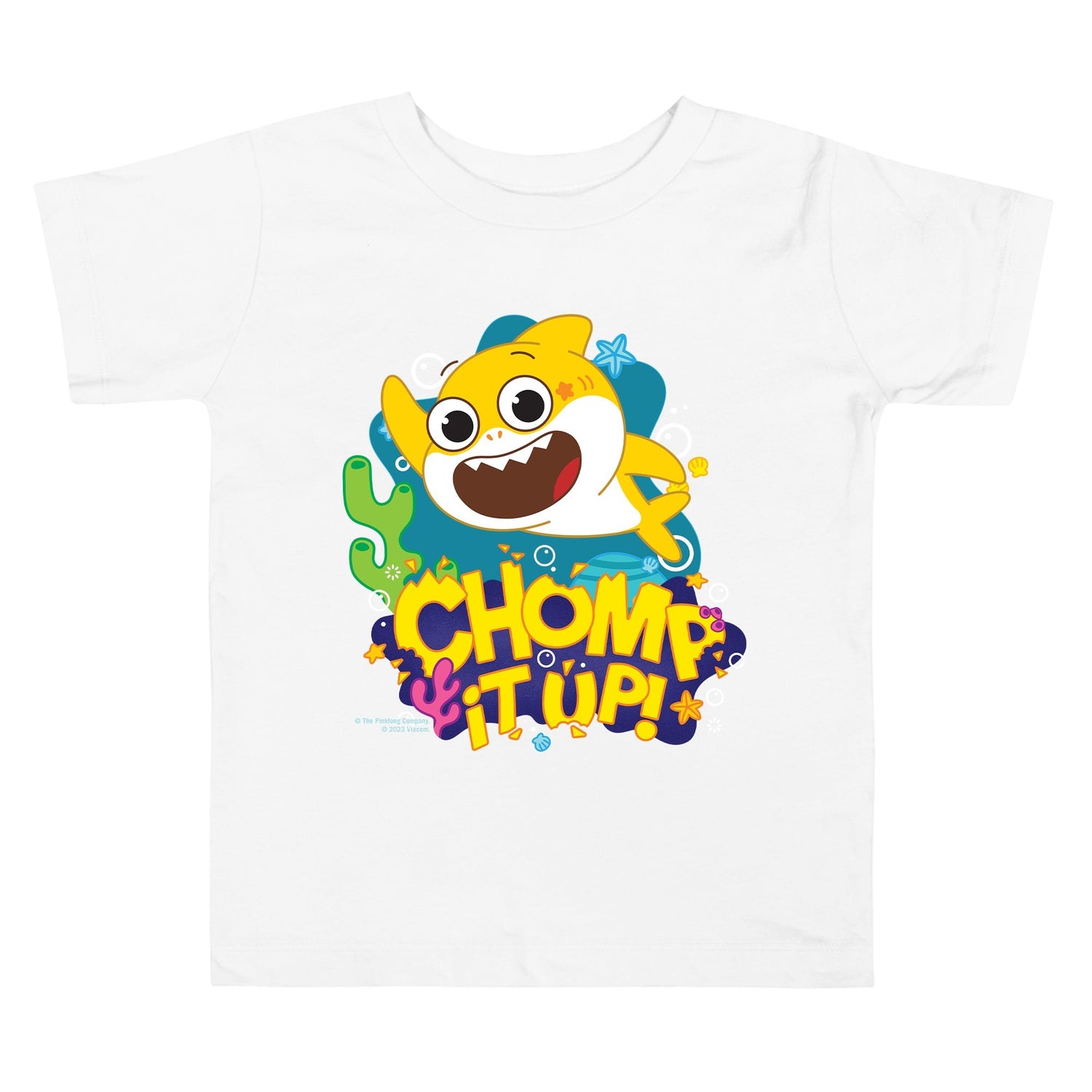 Baby Shark's Big Show Personalized Toddler Short Sleeve T - Shirt - Paramount Shop