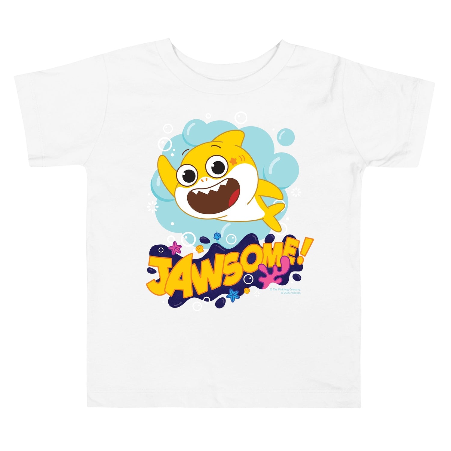 Baby Shark's Big Show Personalized Toddler Short Sleeve T - Shirt - Paramount Shop