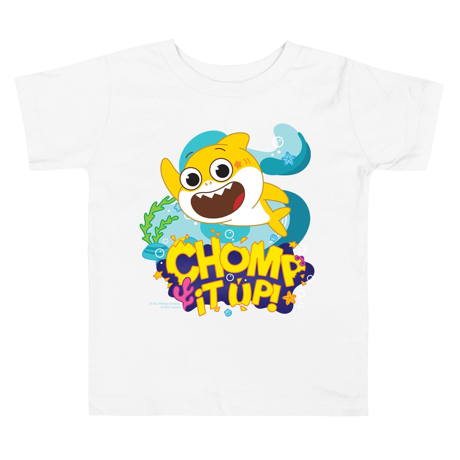 Baby Shark's Big Show Personalized Toddler Short Sleeve T - Shirt - Paramount Shop