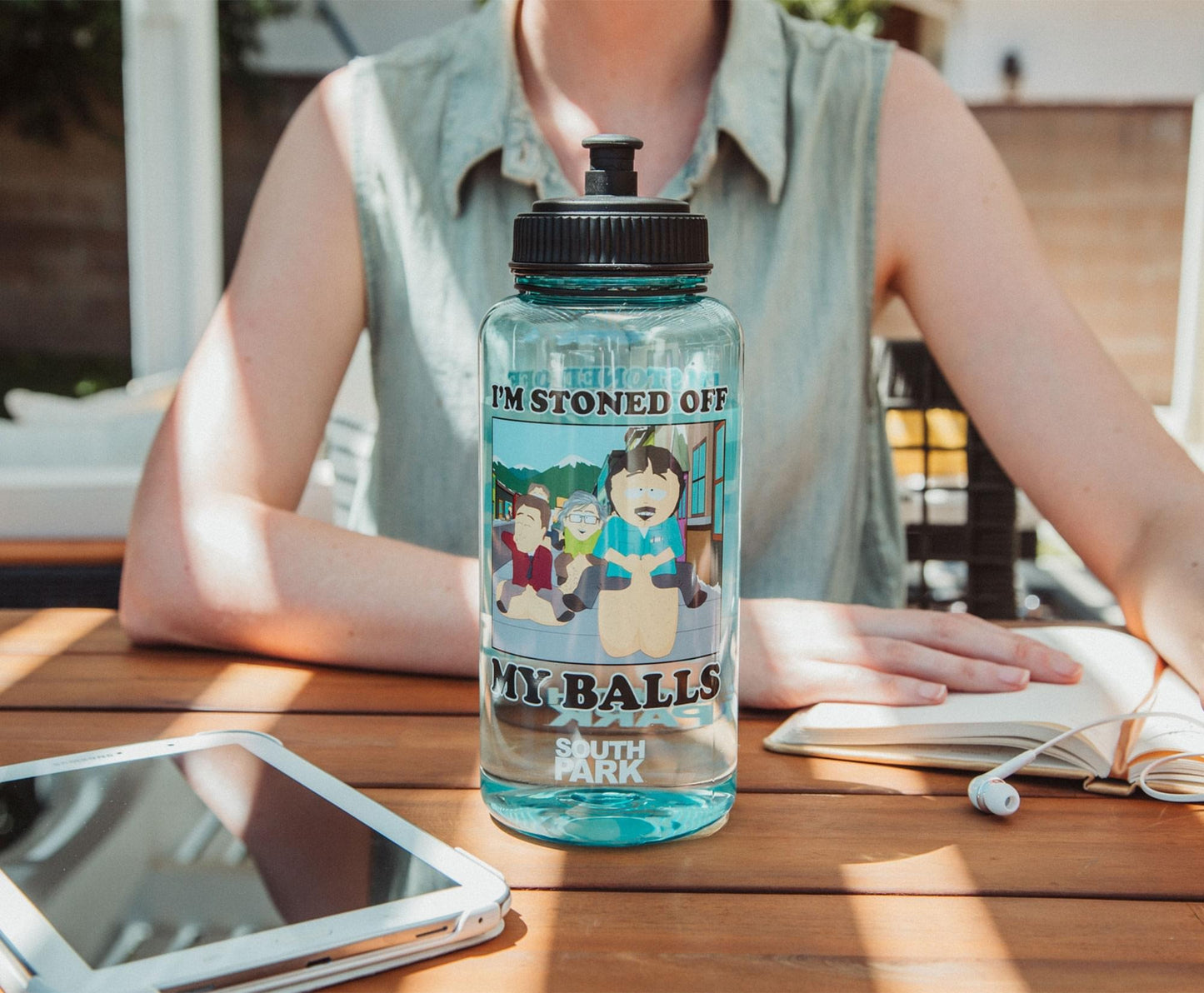 South Park Randy Marsh Sports Water Bottle | Holds 34 Ounces-5