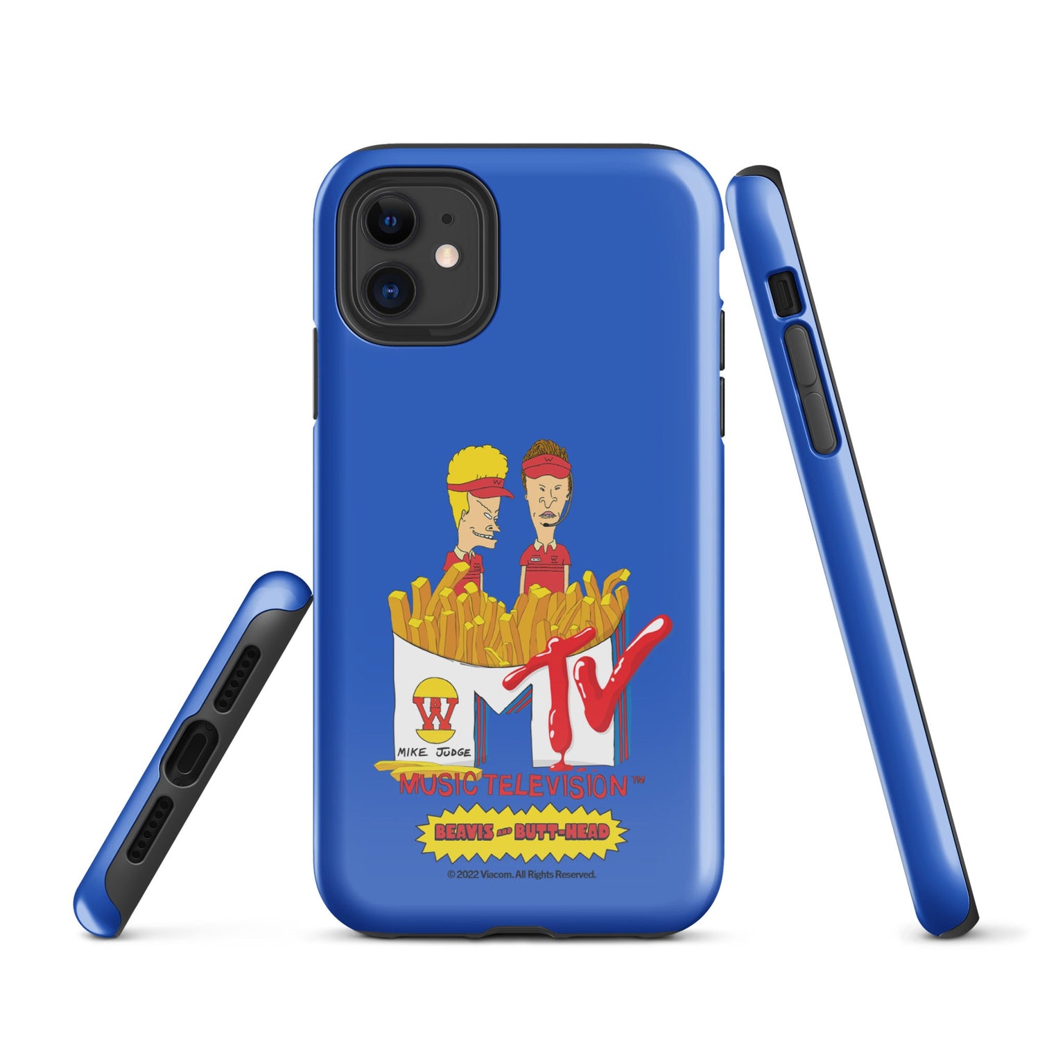 Detailed crop of the artwork edges on the tough phone case