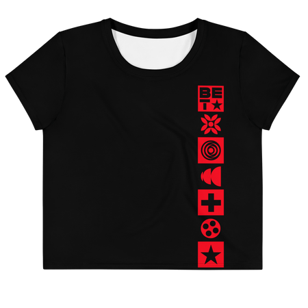 BET Icons Women's Crop Tee - Paramount Shop