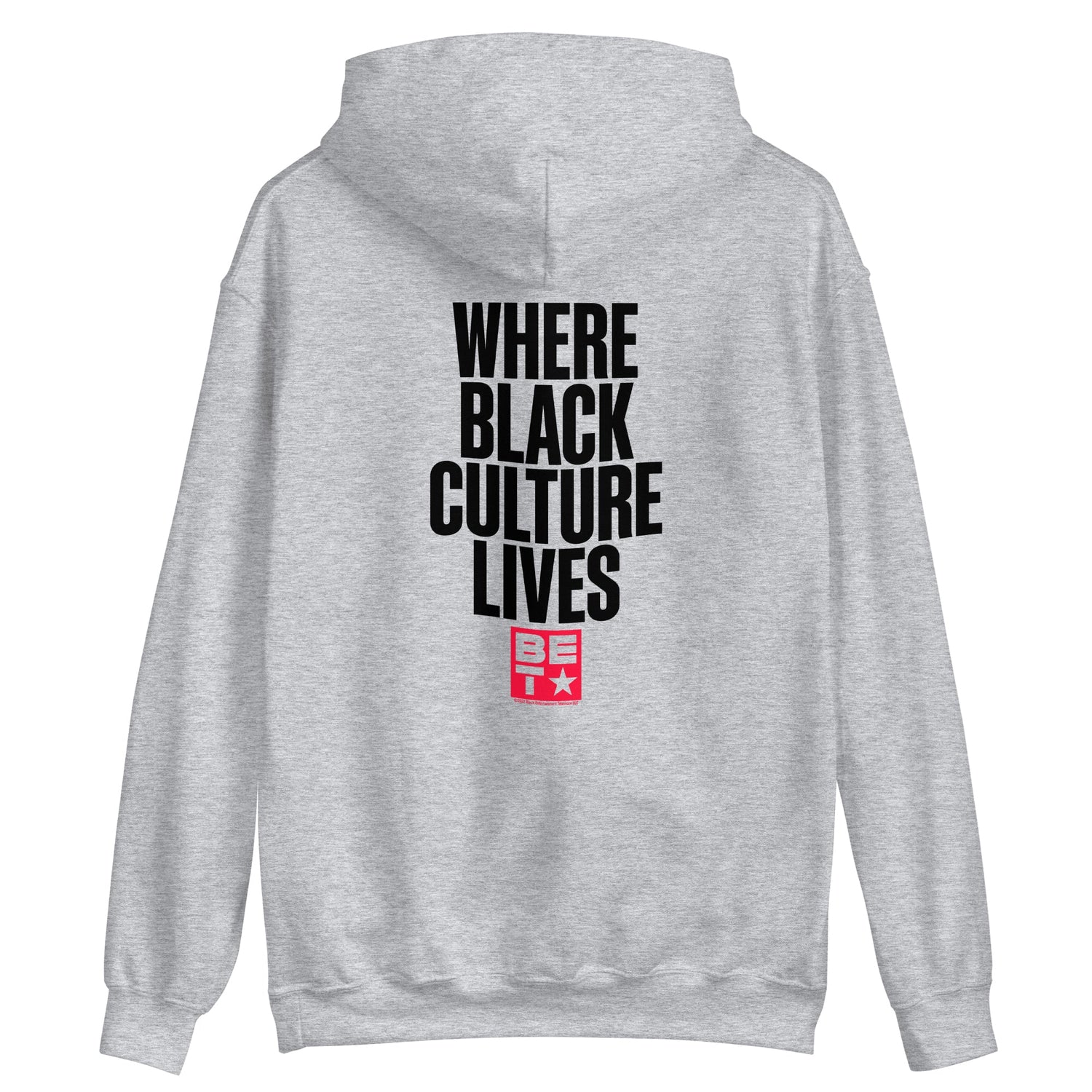 BET Where Black Culture Lives Hooded Sweatshirt - Paramount Shop