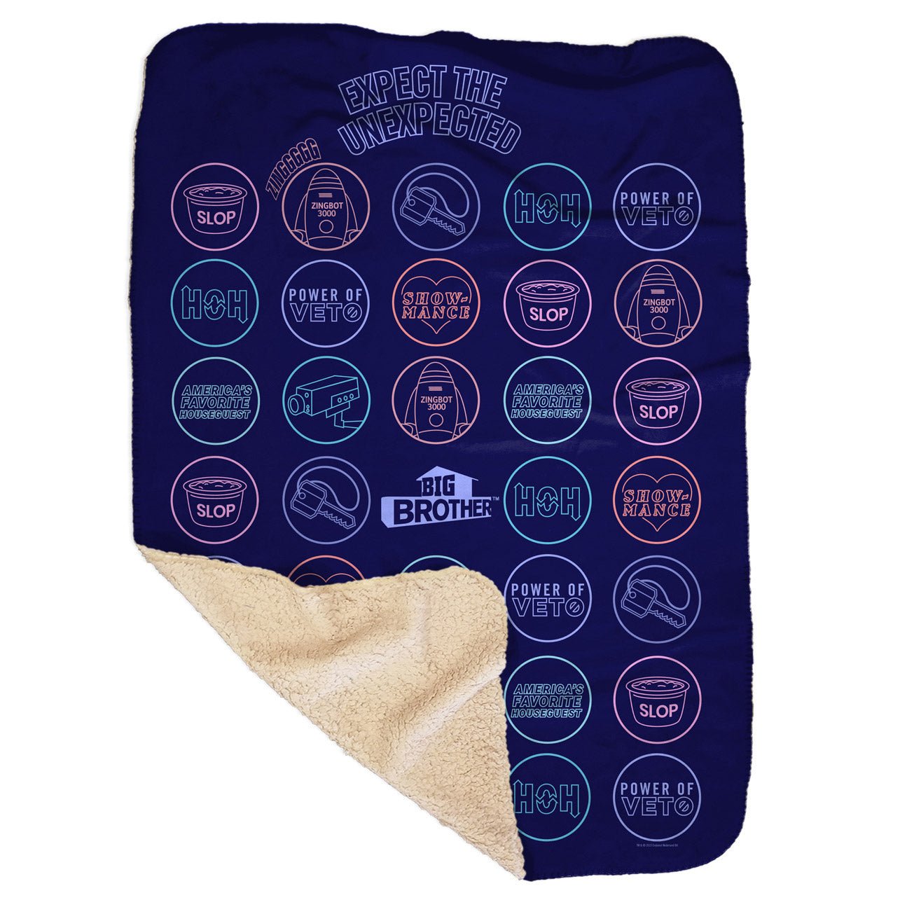 Big Brother Logo Mash Up Sherpa Blanket – Paramount Shop