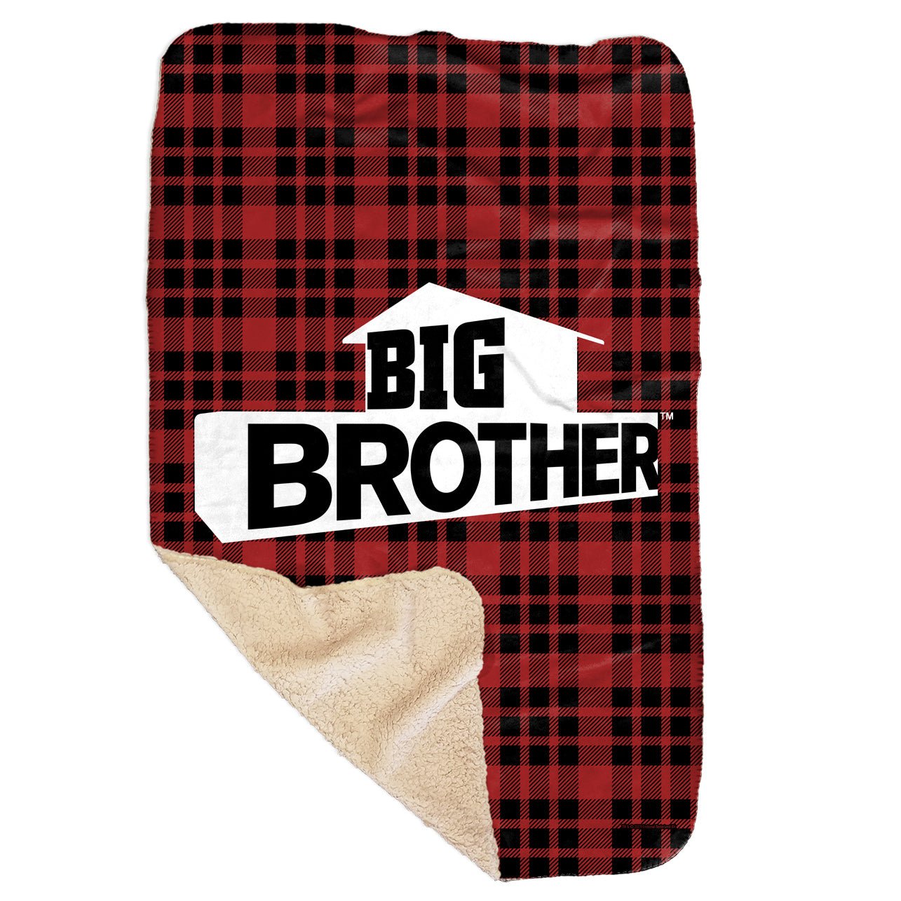 Big Brother Logo Sherpa Blanket - Paramount Shop