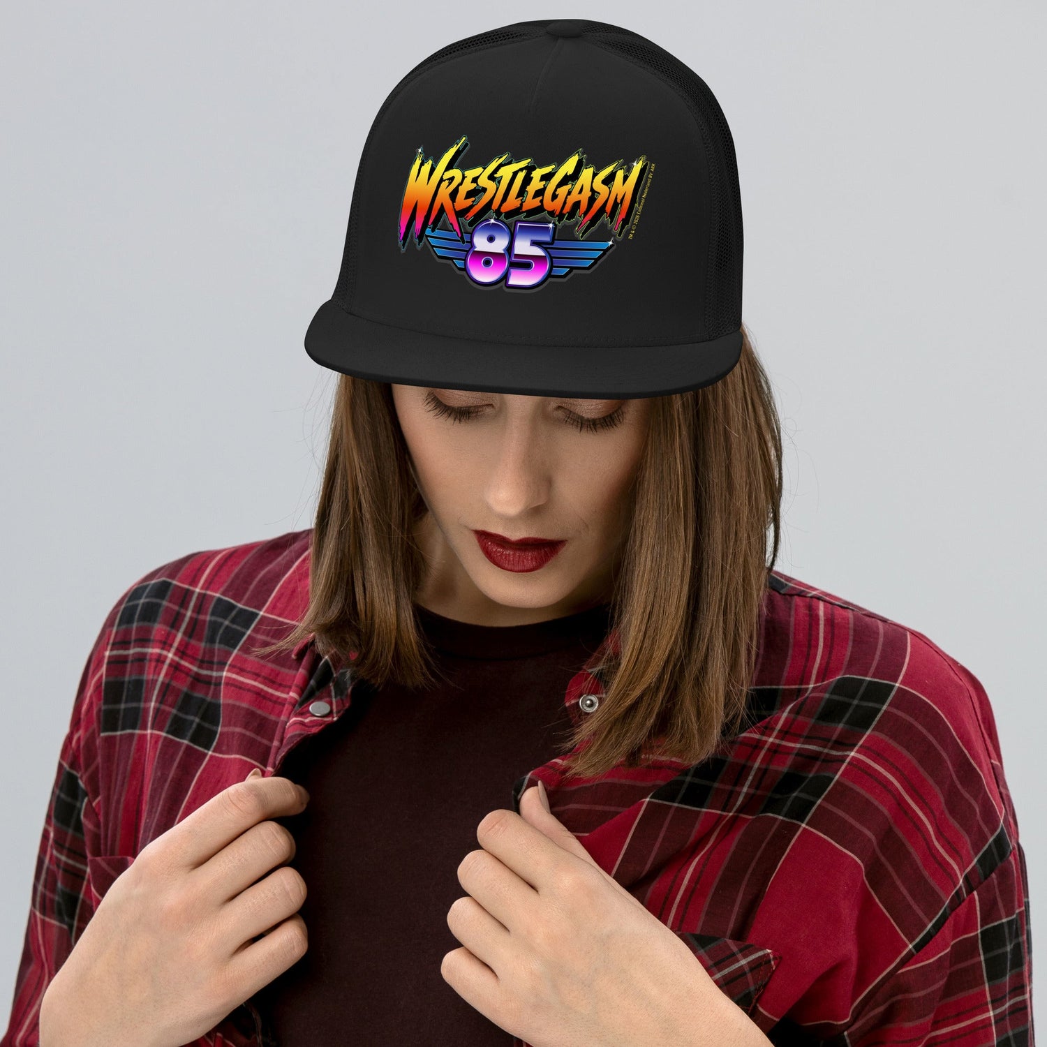 Big Brother Wrestlegasm Retro Trucker Hat - Paramount Shop