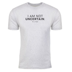 Billions Ich bin nicht unsicher HerrenTri-Blend T-Shirt - Heather White / SM