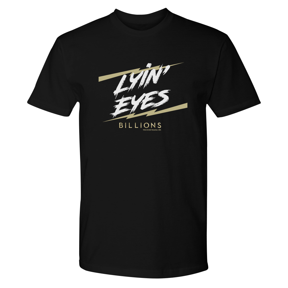 Billions Lyin' Eyes Adult Short Sleeve T-Shirt