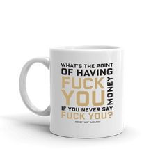 Billions Taza blanca What's the Point - Blanco / 11 onzas