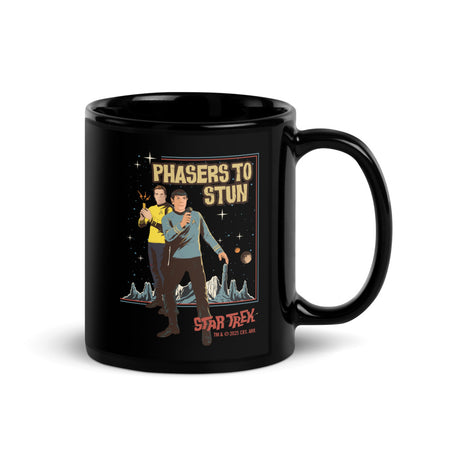 Star Trek: The Original Series Phaser zur Betäubung von Schwarz Tasse
