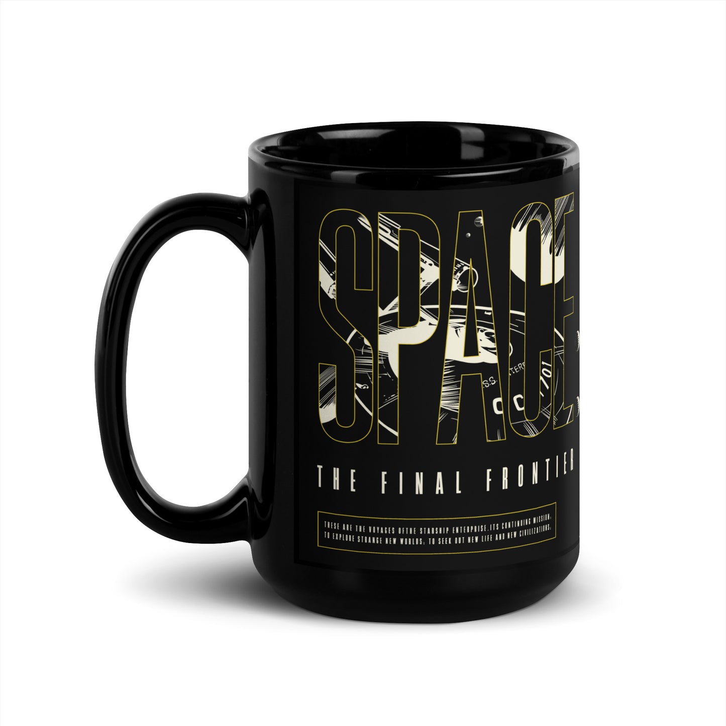 Star Trek Mug Space: The Final Frontier
