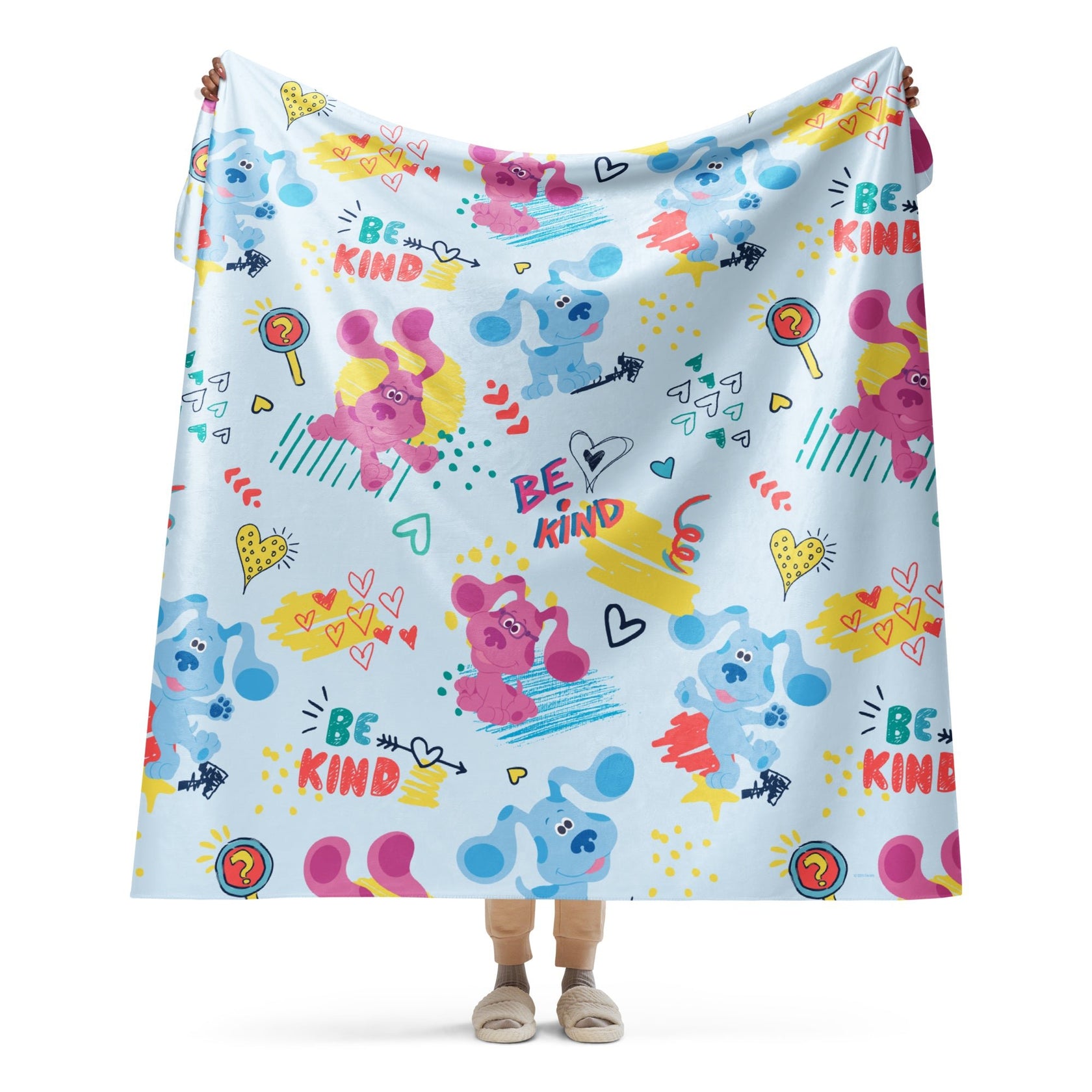 Blue's Clues Be Kind Sherpa Blanket – Paramount Shop
