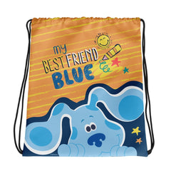 Blue's Clues Mein bester Freund Personalisierbar Turnbeutel - Weiß / Eine Größe