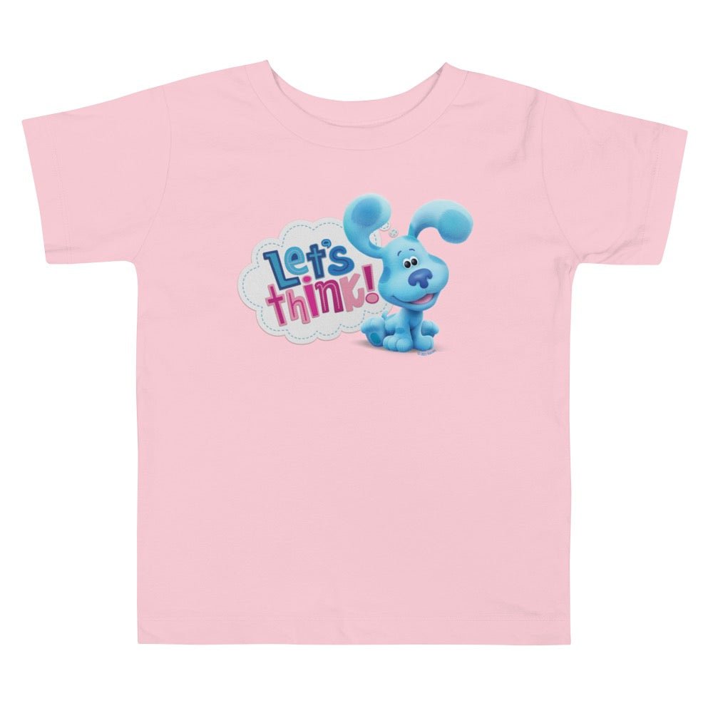 Blue's Clues & You! Let's Think Toddler Short Sleeve T - Shirt - Paramount Shop
