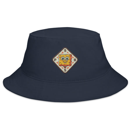 SpongeBob SquarePants Sponge on the Run Embroidered Bucket Hat Navy