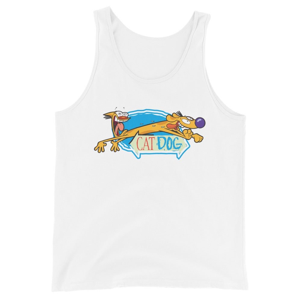 CatDog Crazy Eyes Adult Tank Top - Paramount Shop