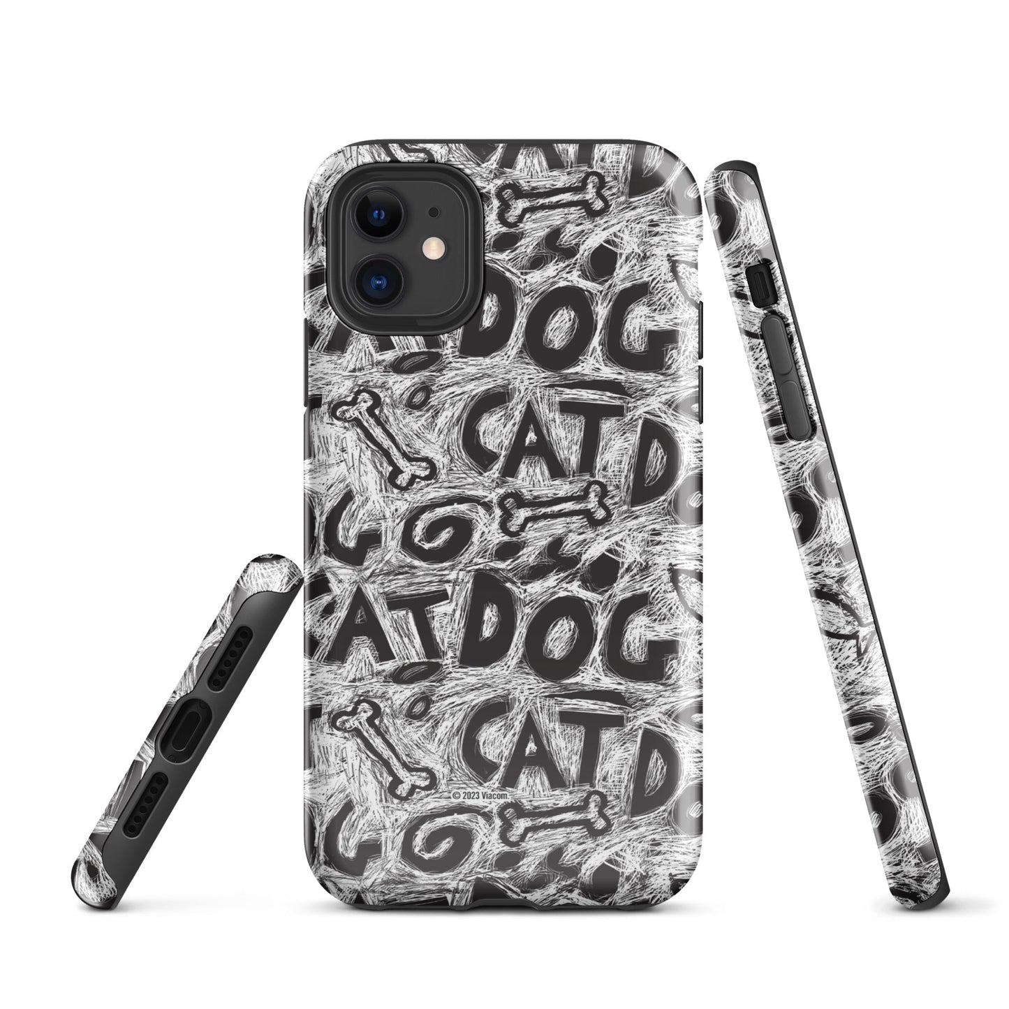 CatDog Scratch Pattern Tough Case for iPhone - Paramount Shop