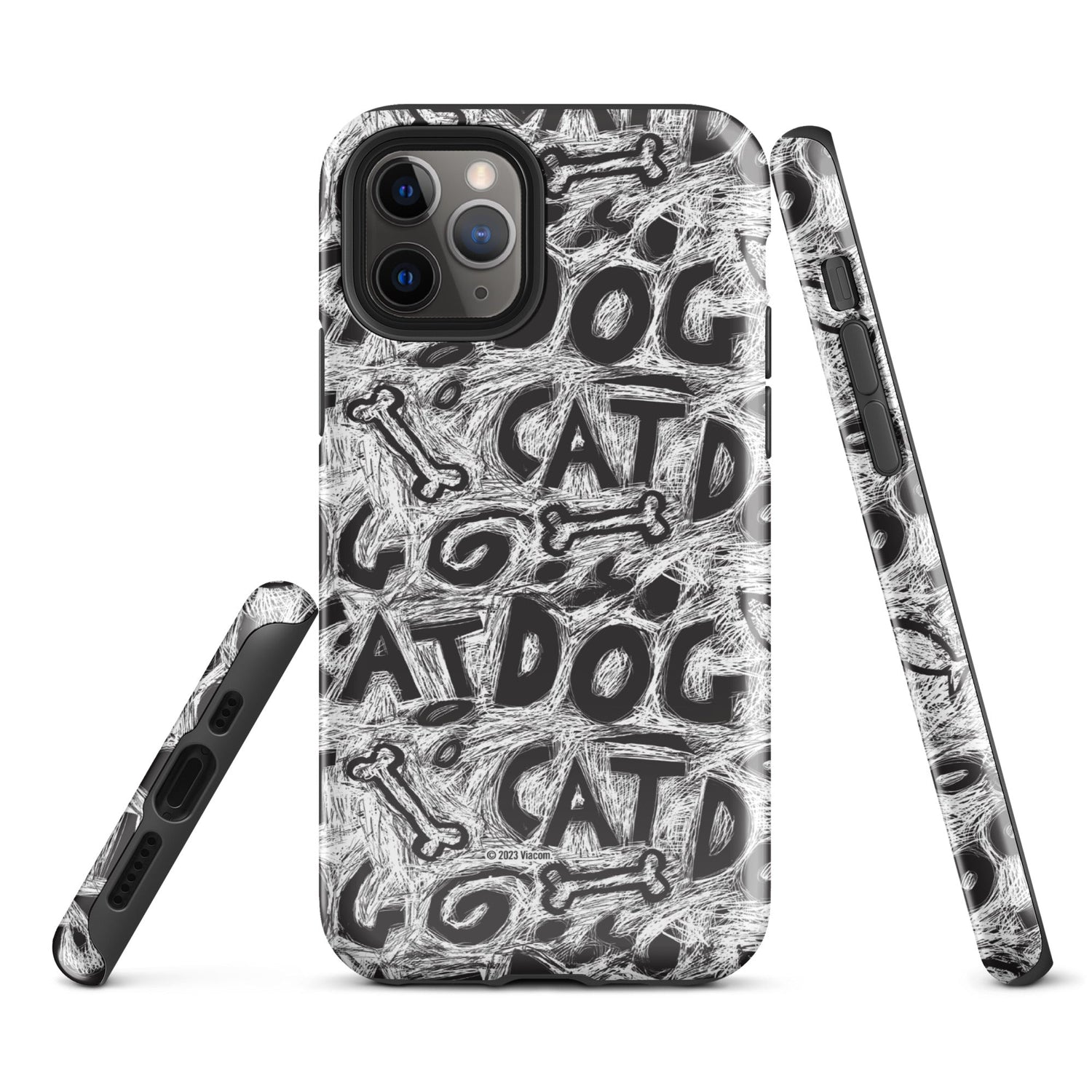 CatDog Scratch Pattern Tough Case for iPhone - Paramount Shop