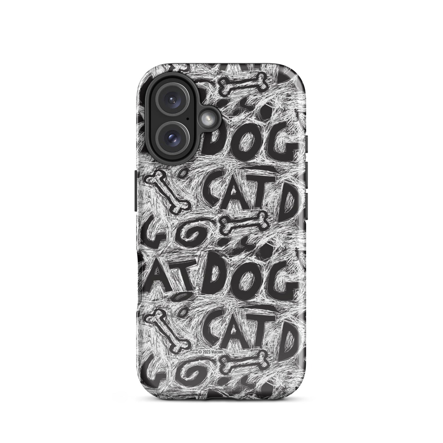 CatDog Scratch Pattern Tough Case for iPhone - Paramount Shop