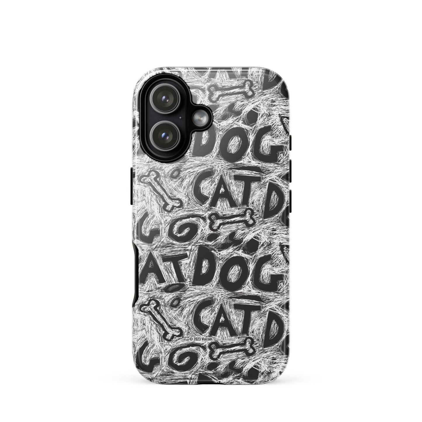 CatDog Scratch Pattern Tough Case for iPhone - Paramount Shop