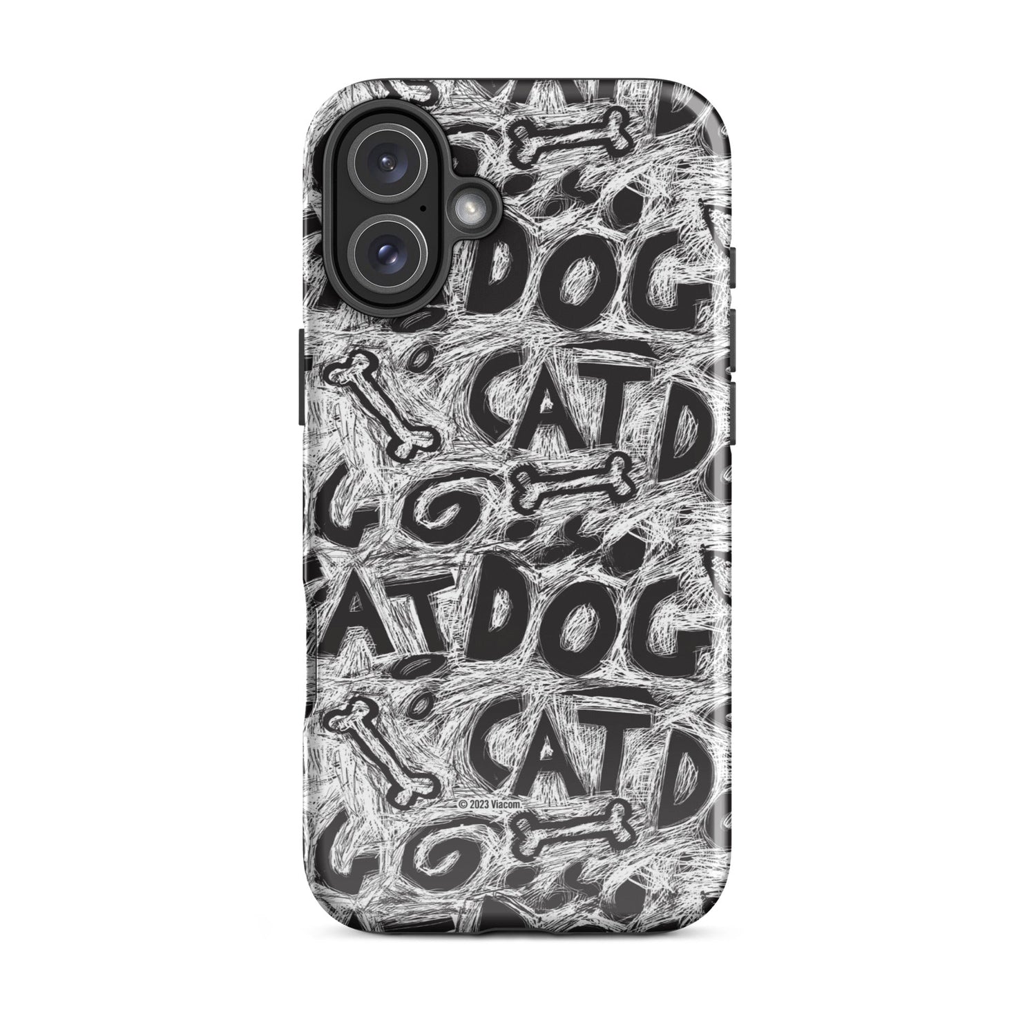 CatDog Scratch Pattern Tough Case for iPhone - Paramount Shop