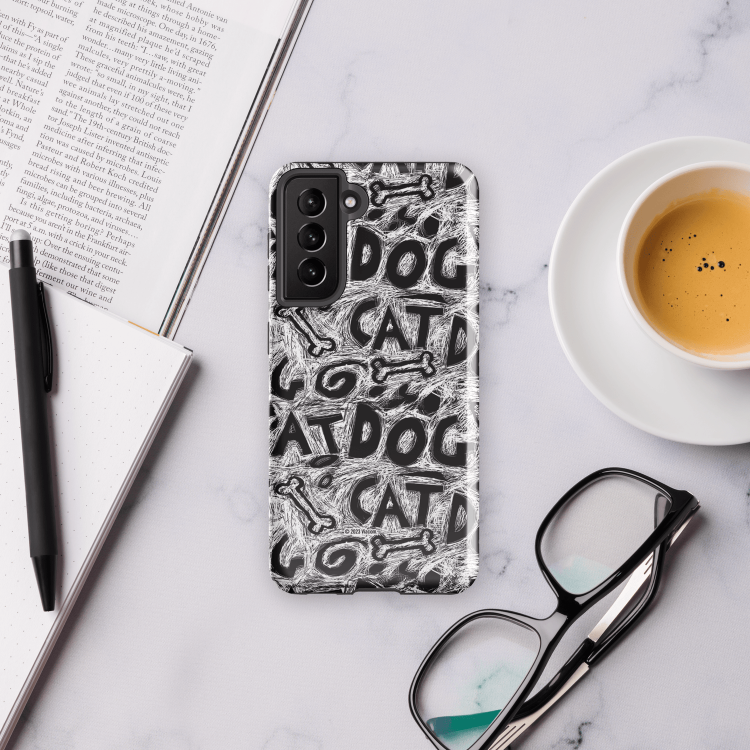 CatDog Scratch Pattern Tough Phone Case - Samsung - Paramount Shop