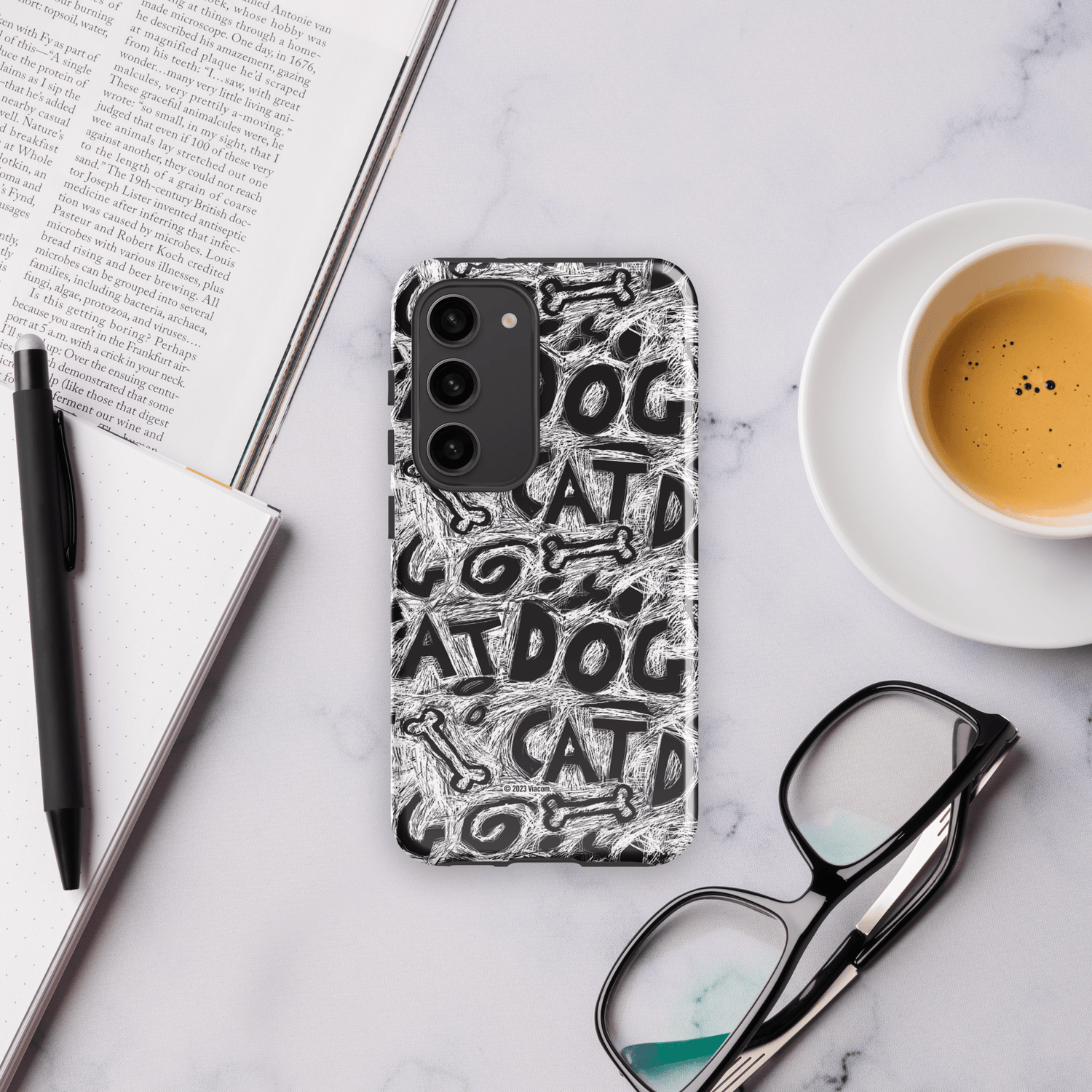 CatDog Scratch Pattern Tough Phone Case - Samsung - Paramount Shop