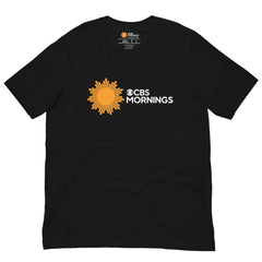 CBS Mornings Logo Adult Unisex T-Shirt - Black / XS