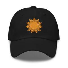 CBS Mornings Sun Embroidered Classic Dad Hat - Black