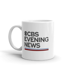 CBS News Evening News White Mug - White / 11 oz