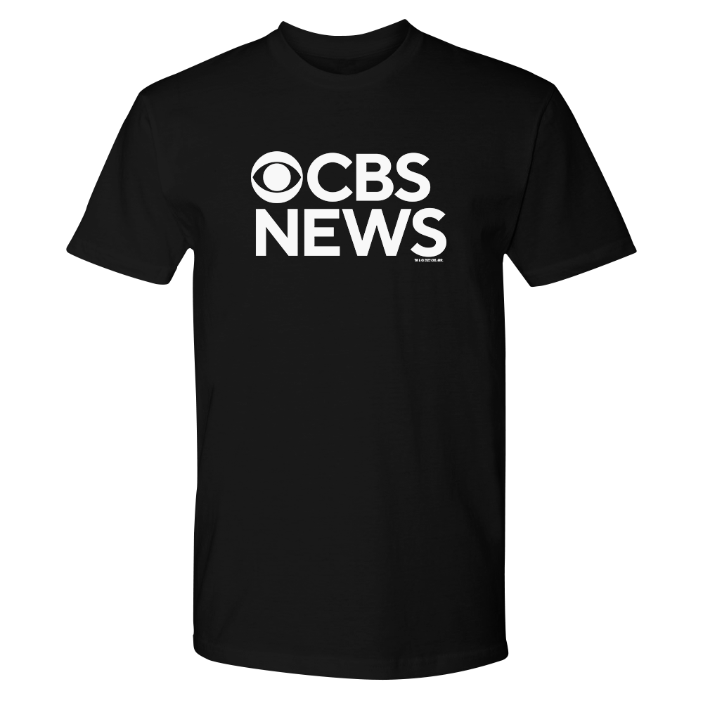 CBS News Logo Adult Short Sleeve T - Shirt - Paramount Shop