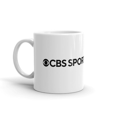 CBS Sports Fantasy Logo White Mug - Paramount Shop