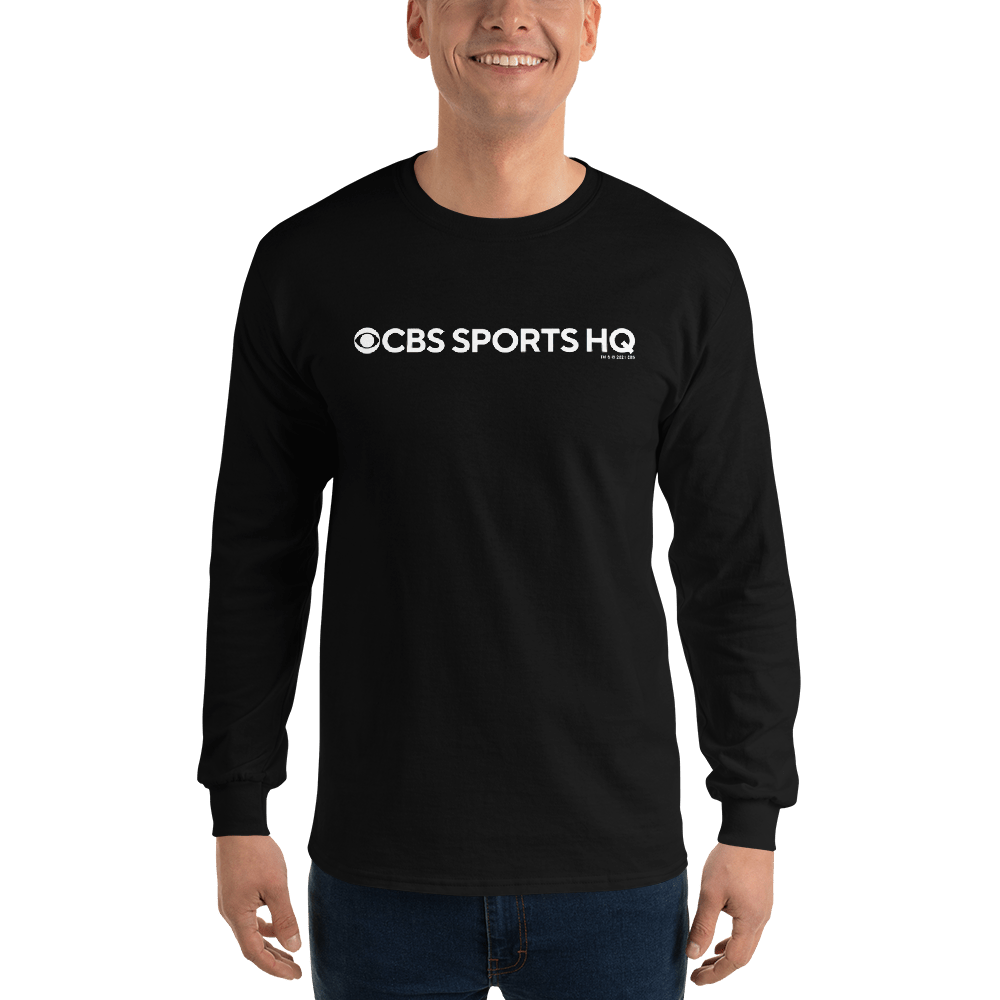 CBS Sports HQ Logo Adult Long Sleeve T - Shirt - Paramount Shop