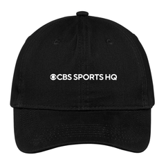 CBS Sports HQ Logo Bestickter Hut - Schwarz