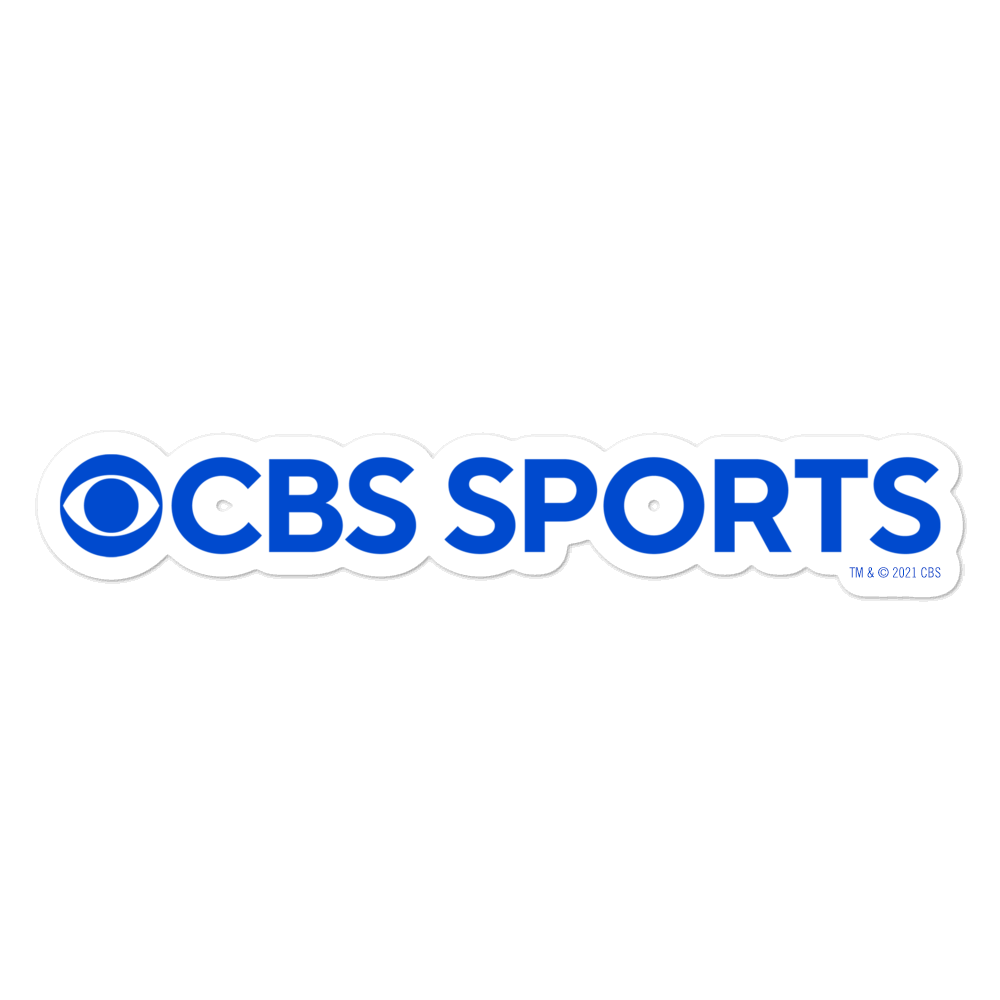 CBS Sports Logo Die Cut Sticker