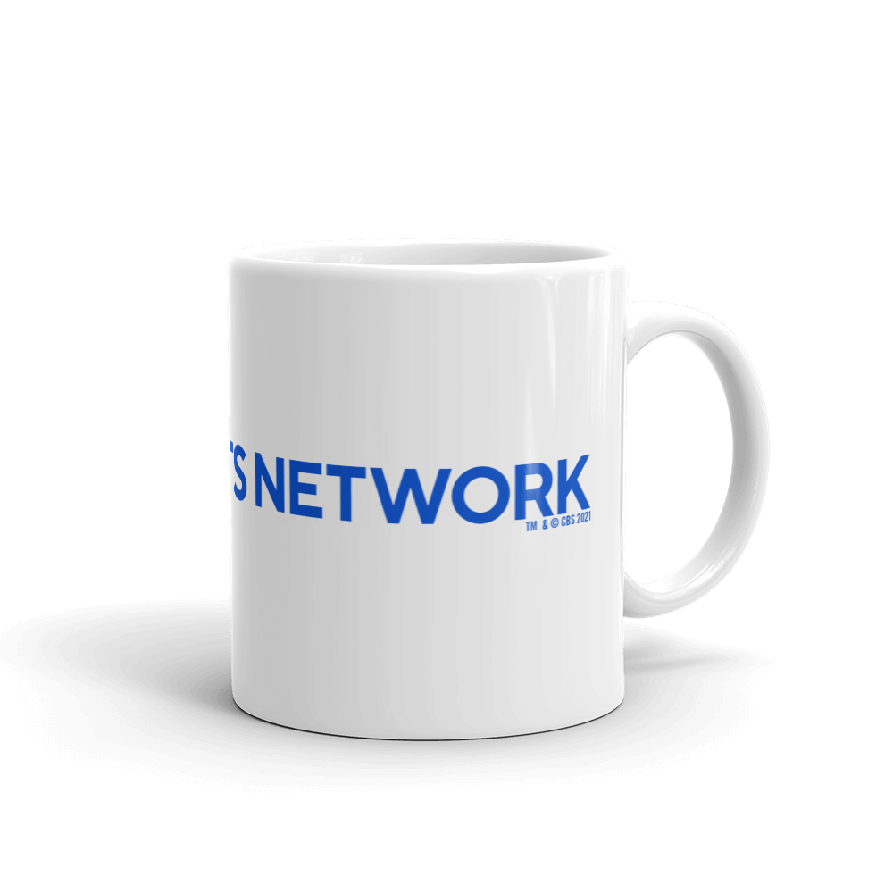 CBS Sports Network Logo White Mug - Paramount Shop