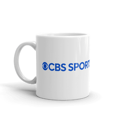 CBS Sports Network Logo Taza blanca - Blanco / 11 onzas