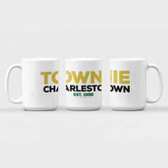 City on a Hill Charlestown Townie White Mug - White / 15 oz