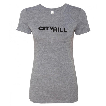 City on a Hill Logo Women's Tri - Blend T - Shirt - Paramount Shop